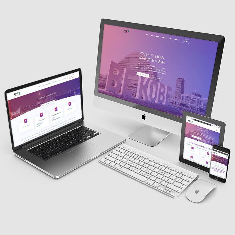 Kobe City Responsive Website